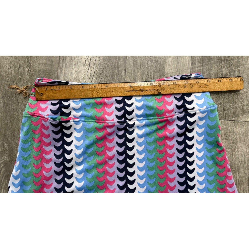 Golftini Reel It In-Short Women Multi Wavy Geometric Golf Skort Size Medium - Picture 5 of 5
